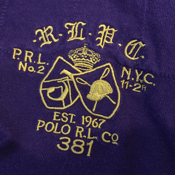Vintage Polo Ralph Lauren NYC No 2 Rugby Shirt 2XL RARE COLLECTIBLE VG SHIRT - Picture 10 of 14